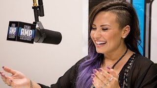 Demi Lovato Talks New Tour Dealing with Paparazzi amp Taking Over The World [upl. by Yelhs]