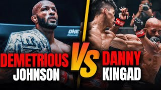 Demetrious Johnson vs Danny Kingad  Full Fight Replay [upl. by Buatti]