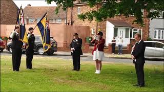 Anzac Memorial Event  Rainham Essex [upl. by Girhiny431]