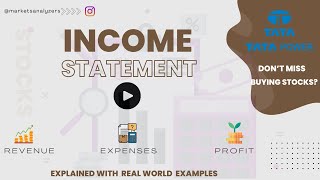 quotIncome Statement Explained A Simple Guide to Understanding Your Companys Financesquot 📊💡 [upl. by Auhesoj]