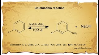 Chichibabin Reaction  Important Name Reactions Organic Chemistry Hydride elimination reaction [upl. by Lledraw]