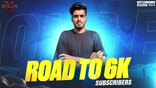 PLAYING SCRIMS IN LIVE 💥  ROAD TO 6K SUBSCRIBERS ❤  BGMI LIVE KANNADA  bgmilive shortslive [upl. by Fulviah]