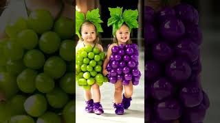 Baby fruits fashion show [upl. by Quartas]