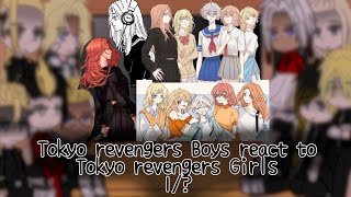 Tr Boys reacts to Tr Girls  Spoilers  Yuzuha  Shiba siblings  Angst  Part 1 [upl. by Ataliah11]