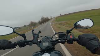 4K Countryside riding 🇩🇪 Yamaha XV950 R  4K 60FPS POV  Binaural exhaust sound [upl. by Coreen]