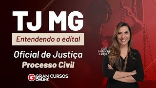 Concurso TJMG  entendendo o edital Oficial de Justiça  Direito Civil c Patrícia Dreyer [upl. by Anwahsak]