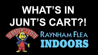 Whats in Junts Cart  Raynham Flea Market Indoor [upl. by Santos]