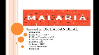 DAY1 Infectious Disease MALARIA Management [upl. by Atolrac]