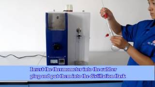 HK1003A Single Tube Distillation ApparatusASTM D86 [upl. by Nyasuh358]