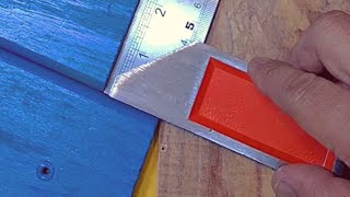 Woodworkers Finding Angles Accurately tips tutorial howto diy woodworking carpentry videos [upl. by Nuahsar944]