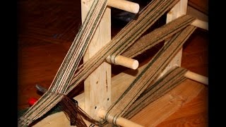 Weaving on an Inkle Loom Part 2 [upl. by Hasina]