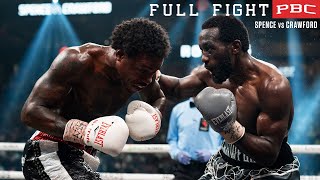 Spence vs Crawford FULL FIGHT July 29 2023  PBC on Showtime PPV [upl. by Ilona]