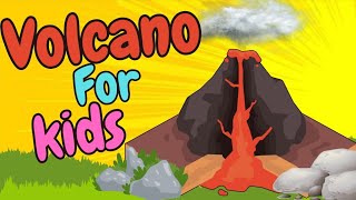 Why do Volcano erupt  How Does Lava Flow  Education video for Kids  English Vocabulary for Kids [upl. by Sybilla]