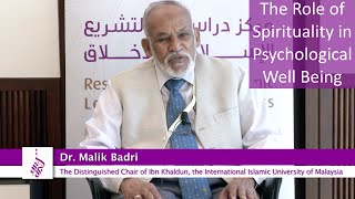 Dr Malik Badri The Role of Spirituality in Psychological Well Being [upl. by Ayerf106]