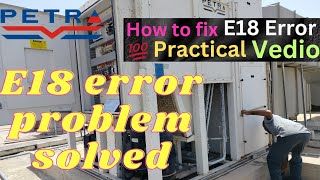 why E18 error coming Petra package air conditioner how to solved E18 error package ac why coming E [upl. by Condon196]