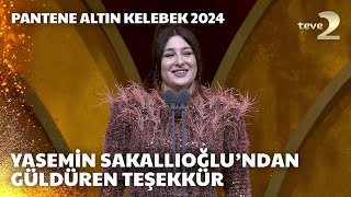 En İyi Dijital Kadın İçerik Üretici – Yasemin Sakallıoğlu  Pantene Altın Kelebek Ödülleri 2024 [upl. by Leavitt549]