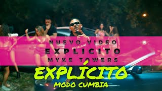 🎵 Myke Towers  EXPLICITO MODO CUMBIA REMIX X PEKE FERNANDEZ [upl. by Douty]