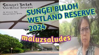 SUNGEI BULOH WETLAND RESERVE 2024  MALUZSALUDES [upl. by Carmelita]