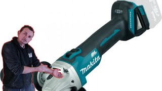 Makita DGA506Zpolizor unghiular  unboxing  test [upl. by Sheehan]