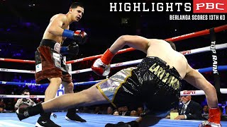 Berlanga delivers 13th first round KO against Nuenz  CaneloBerlanga [upl. by Catharine]