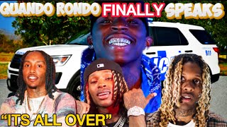 Quando Rondo FINALLY Speaks On Lil Durk Backdoor From Bricc Baby [upl. by Idoux]