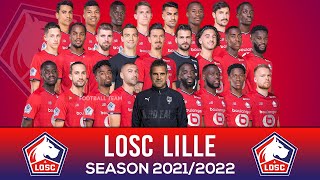 LOSC LILLE SQUAD 20212022 FT BEN ARFA JONATHAN DAVID BURAK YILMAZ  LIGUE 1 [upl. by Seton268]