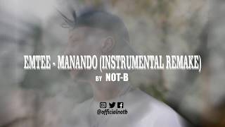 Emtee  Manando Instrumental Remake [upl. by Enylhsa]