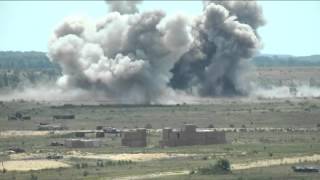 Explosions light up Camp Grayling range for special military training [upl. by Myrtice525]