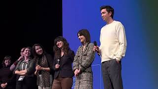 Cat Person Sundance Film Festival QampA with Emilia Jones Nicholas Braun and Susanna Fogel [upl. by Hennebery]