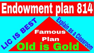 LIC New Endowment Plan 814 Full Video [upl. by Oidale799]