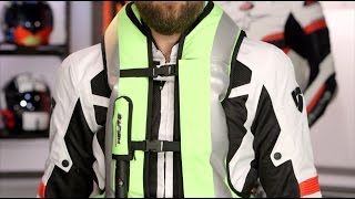 Helite Turtle Airbag Vest Review at RevZillacom [upl. by Glovsky]