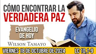 Evangelio de hoy VIERNES 18 de OCTUBRE Lc 1019  Wilson Tamayo  Tres Mensajes [upl. by Elaval401]