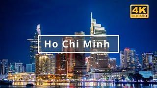 Ho Chi Minh City Saigon  Vietnam 🇻🇳  4K Drone Footage [upl. by Nywrad663]