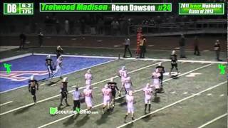 2013 Reon Dawson  Trotwood Madison  Jr yr  DB  PRIVATE [upl. by Prasad682]