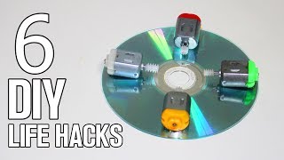 6 Incredible DIY Life Hacks [upl. by Nimoynib]