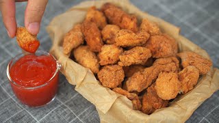 KFC Chicken Popcorn Recipe [upl. by Lonnie]