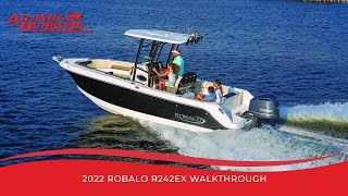 2022 Robalo R242 Explorer Walkthrough [upl. by Ettevram772]