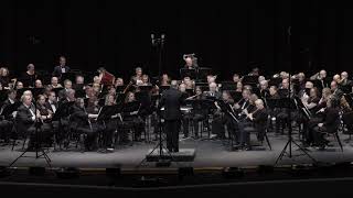 Austin Symphonic Band Performing America by Leonard Bernstein [upl. by Ennayr]