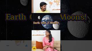 Earth gets 2nd moon😲 BWT Biscuitswithtea tamil shorts moon earth space [upl. by Namolos]