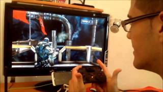 HTC One X  Bluetooth Gamepad  Shadowgun THD  HD 1080p 22quot Screen  MHL Nizars Tech [upl. by Ahsenre]