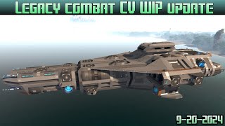 Empyrion Galactic Survival  Legacy combat CV WIP update 9202024 [upl. by Betz]