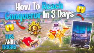 😱 Top 5 Tips And Tricks To Reach Conqueror In 3 Days😱 iPhoneXR1112131414pro1515Pro15ProMax [upl. by Ymmit985]