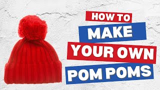 Pom Pom Perfection Easy DIY with Clover® Pom Pom Maker 🎉🧶 [upl. by Hennebery]