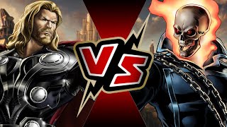 Thor VS Ghost Rider  BATTLE ARENA [upl. by Maurits306]