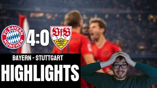 FC Bayern  VfB Stuttgart  Highlights [upl. by Neyr]