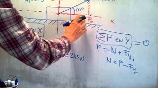 FÍS Y QUÍM 4º ESO Cómo calcular la fuerza neta en superficie horizontal sin rozamiento 2 [upl. by Lisabet551]