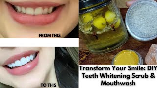 Get white teeth in 2 minutes  Magical teeth whitening at home  Natural way to whiten your teeth [upl. by Darelle]