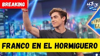 Entrevista Franco Colapinto en El Hormiguero Resumen Mejores Momentos francocolapinto f1 [upl. by Chiarra876]