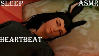 Sleep ASMR Lay your head on my chest as you hear my heartbeat [upl. by Thetis]