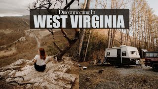 A Real Boondocking Experience Two nights in West Virginia  Fulltime RVers [upl. by Moretta]